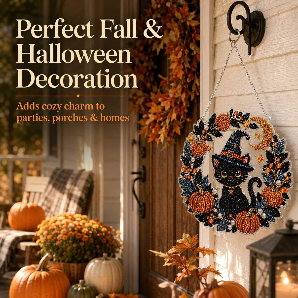 👻✨DIY Spooky Hanging Ornament Kit |🎃Cute Handmade Decor for Holidays,Parties & Home Displays