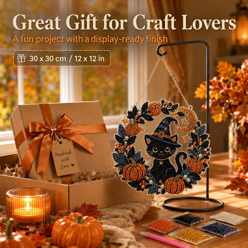👻✨DIY Spooky Hanging Ornament Kit |🎃Cute Handmade Decor for Holidays,Parties & Home Displays