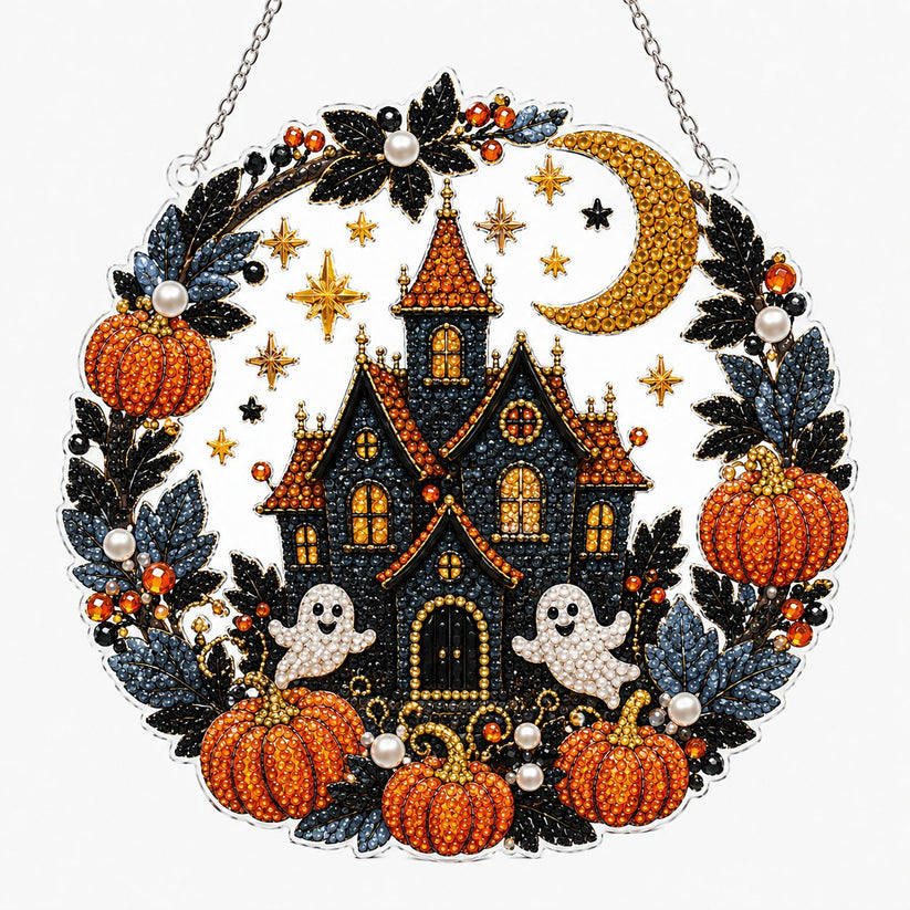 👻✨DIY Spooky Hanging Ornament Kit |🎃Cute Handmade Decor for Holidays,Parties & Home Displays