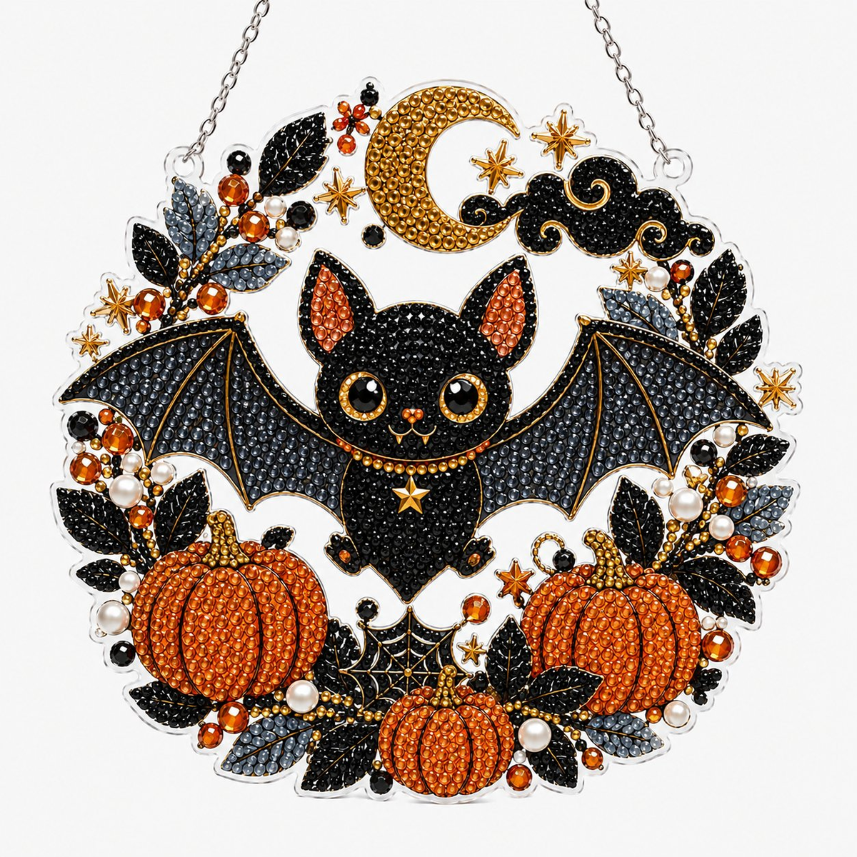 👻✨DIY Spooky Hanging Ornament Kit |🎃Cute Handmade Decor for Holidays,Parties & Home Displays