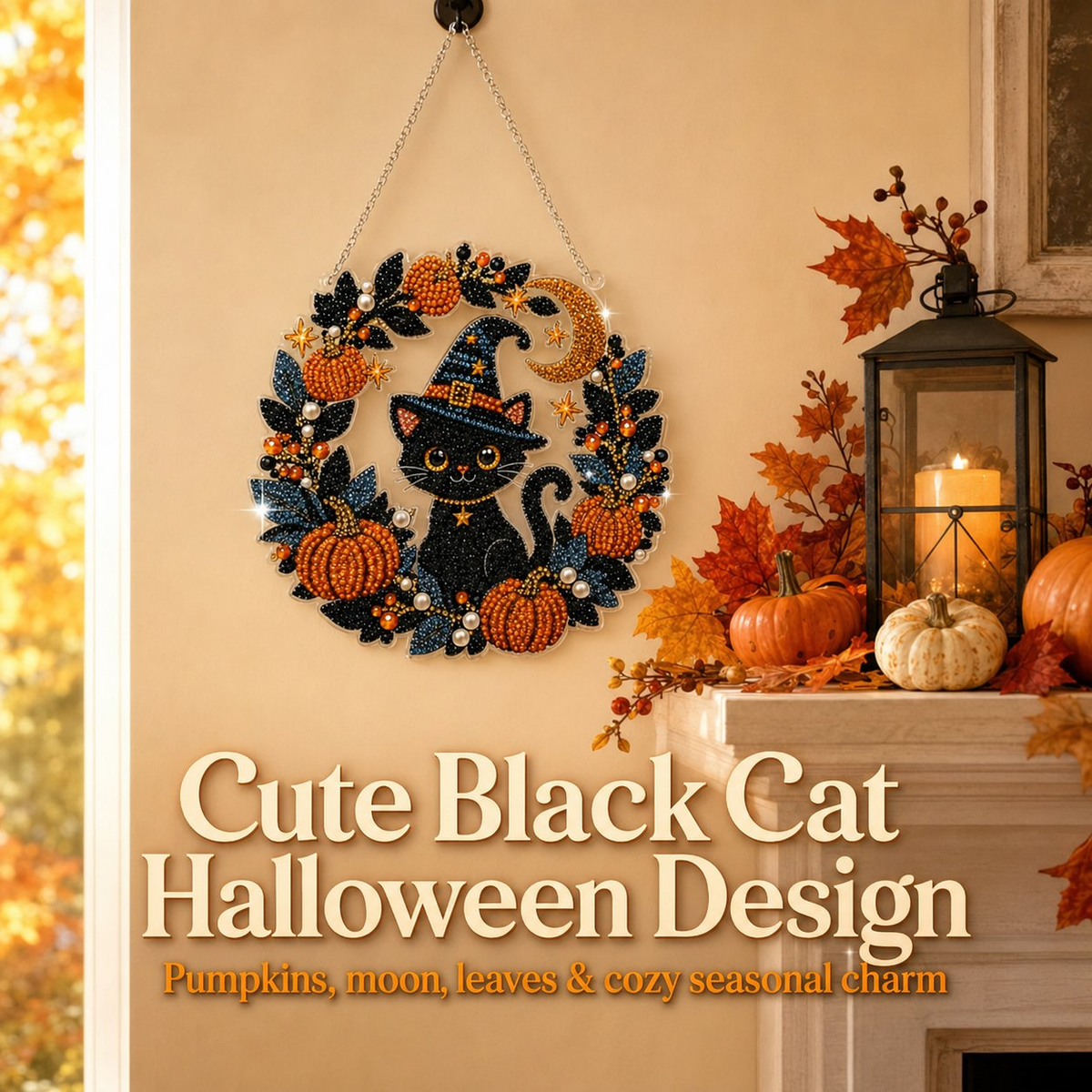 👻✨DIY Spooky Hanging Ornament Kit |🎃Cute Handmade Decor for Holidays,Parties & Home Displays