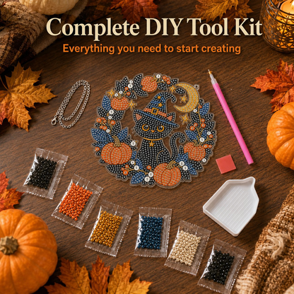 👻✨DIY Spooky Hanging Ornament Kit |🎃Cute Handmade Decor for Holidays,Parties & Home Displays